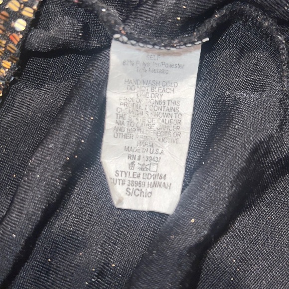 Vintage papermoon gold sequins like dress - Picture 5 of 6